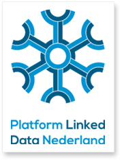 Het logo van Platform Linked Data Nederland